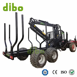 Trailer Mounted Log Loader